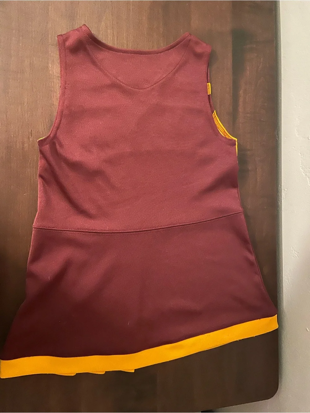 adidas Arizona State Kids Maroon & Gold Cheer Dress